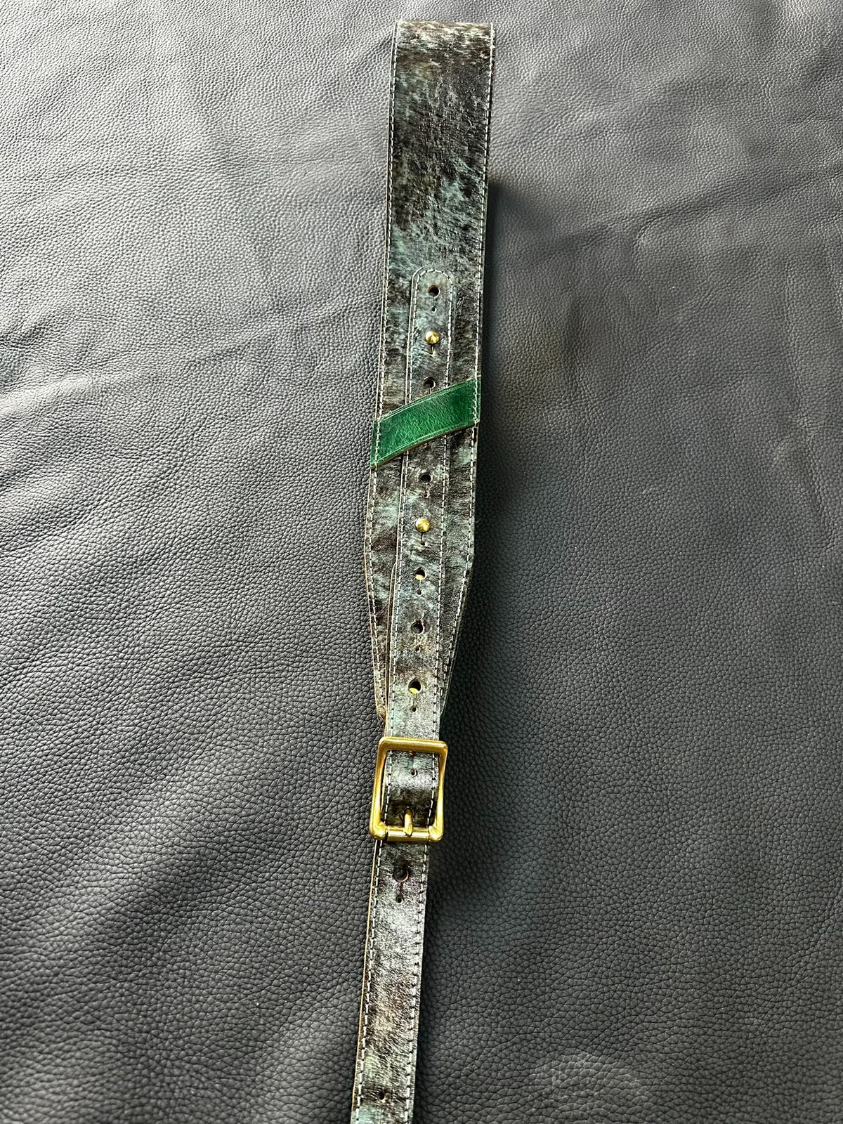 Handcrafted Leather Guitar Strap Italian Cowhide