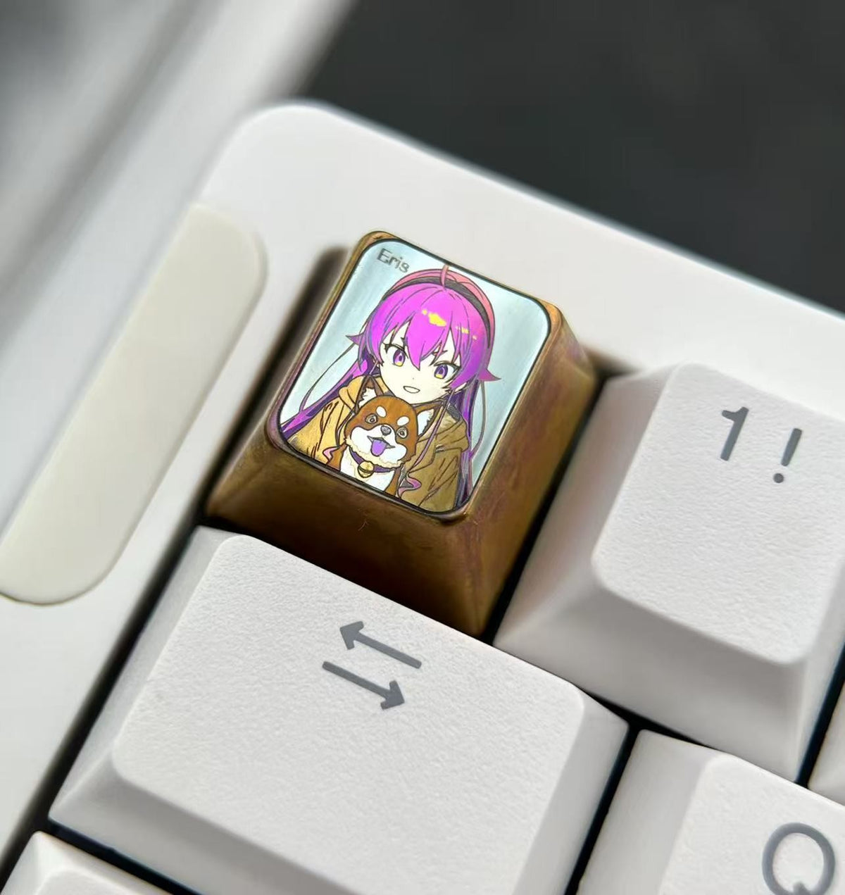 Eris Titanium Alloy 1U Keycap