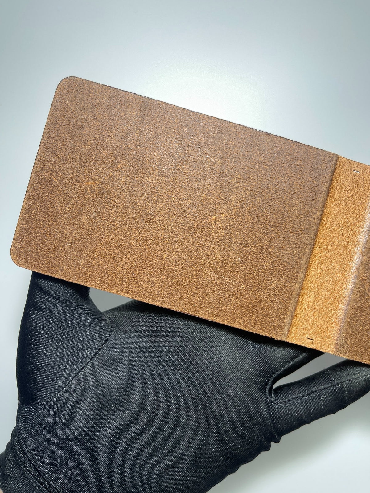 Genuine Leather Plotter Three-Ring Binder Cover