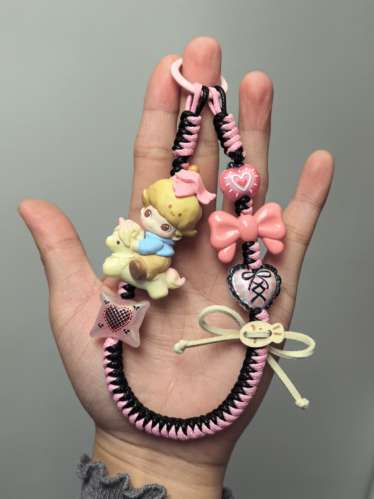 Dimoo Fifteen Anniversary Braided Phone Strap Charm