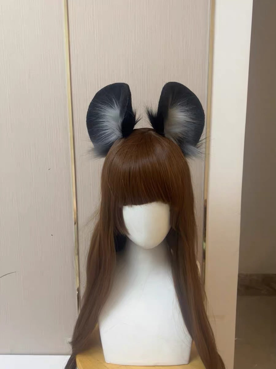 大型プラシュハムスターイヤーヘッドバンド