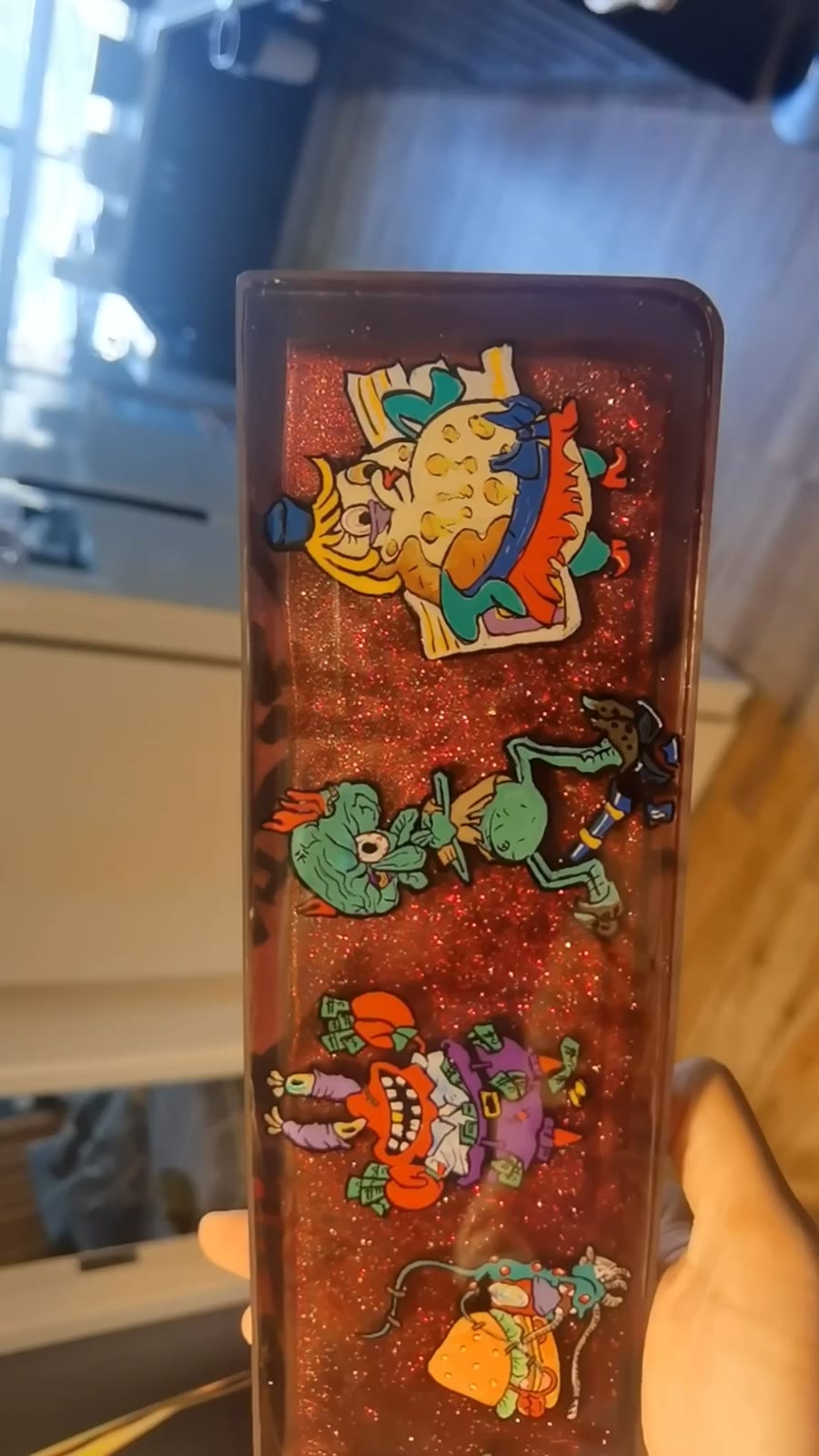 SpongeBob Seven Deadly Sins Resin Keyboard Wrist Rest
