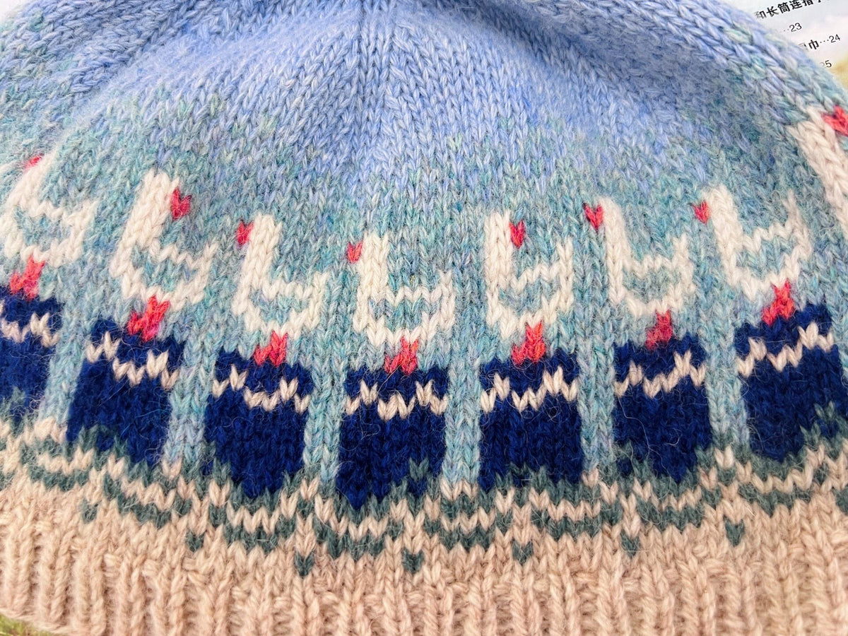 Shetland Jacquard Wool Hat
