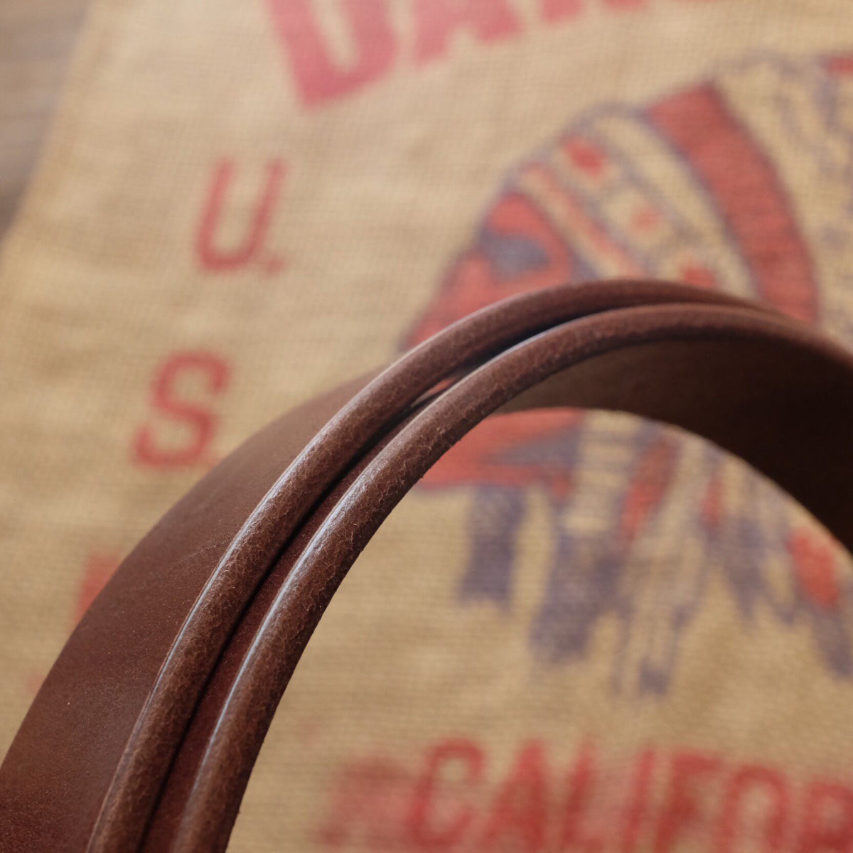 Dark Brown Leather Belt with Silver Buckle