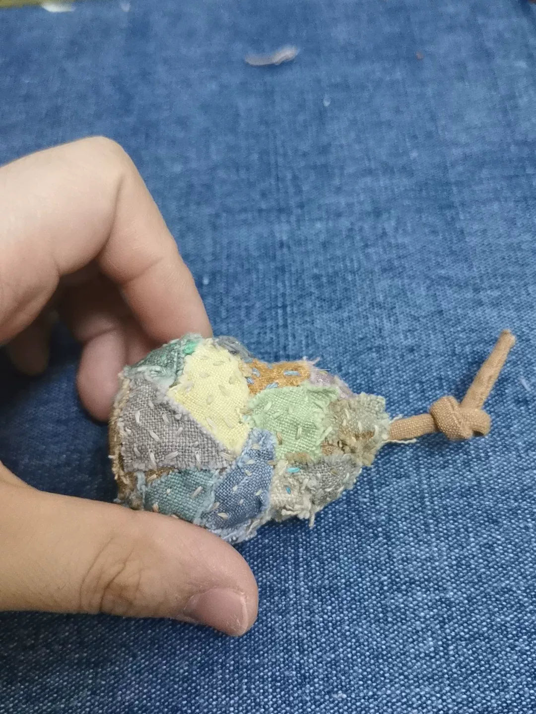 ハンドメイド パッチワーク ひょうたんの吊るしオーナメント