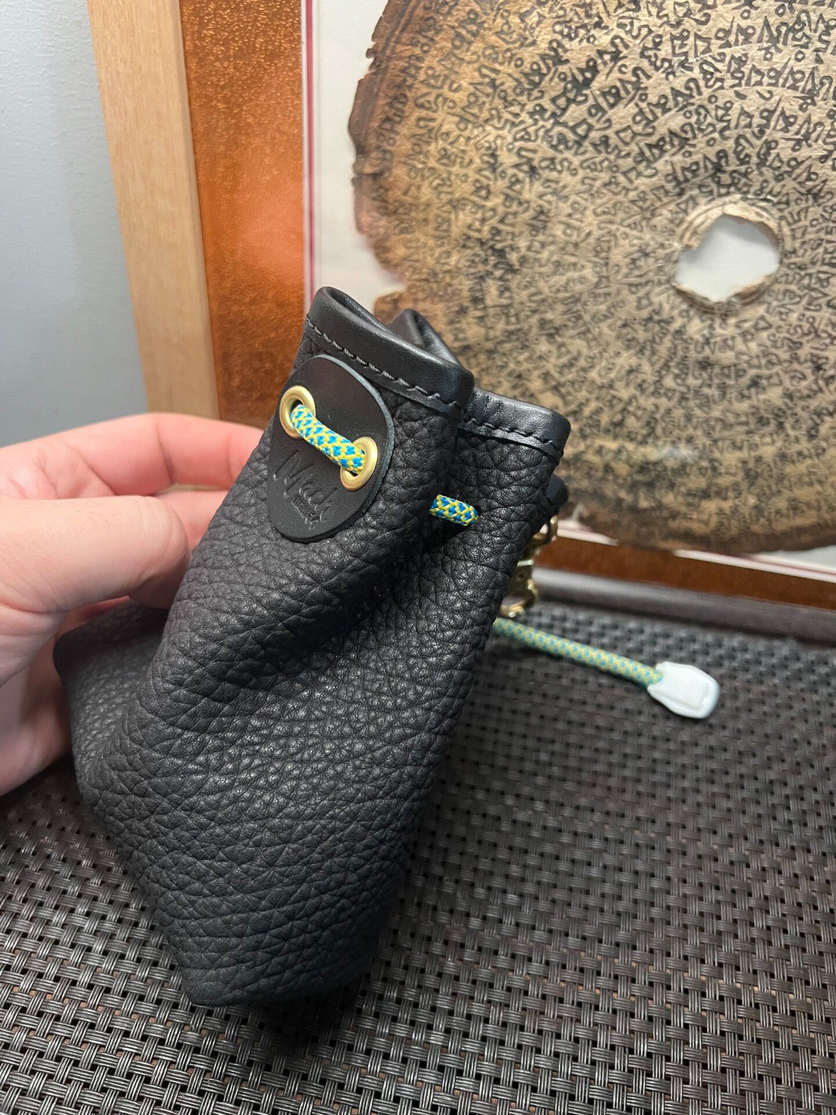 Handcrafted Leather Storage Pouch Wild Cowhide
