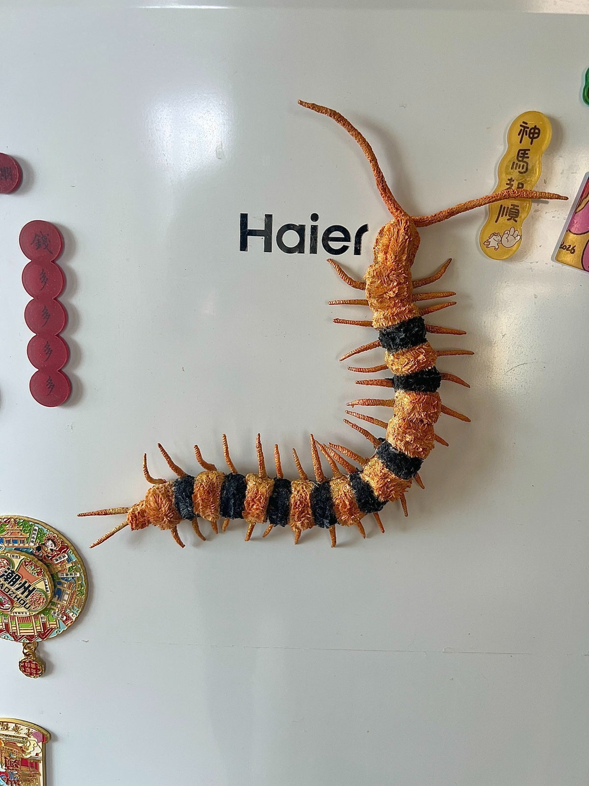 Handcrafted Wire Centipede Plush Toy