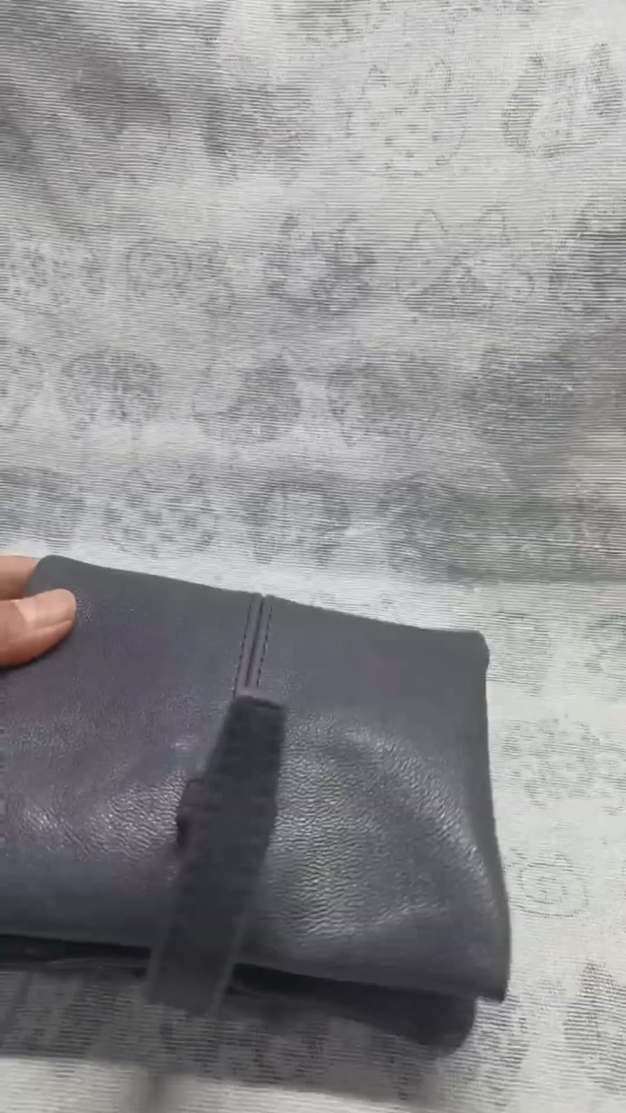 Handmade Goatskin A7 Ring Binder Journal Cover