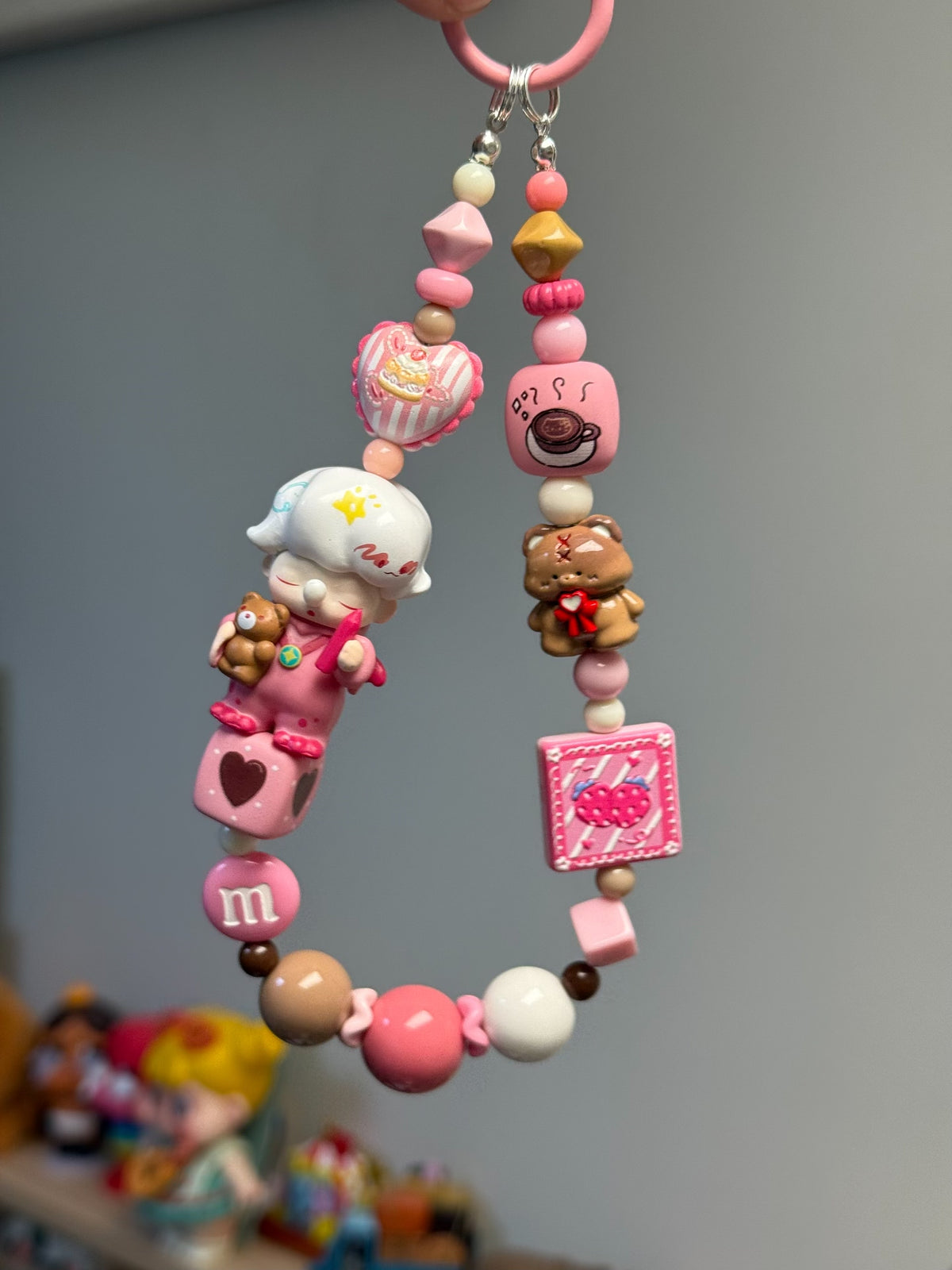 Dimoo Character Phone Strap Bag Charm