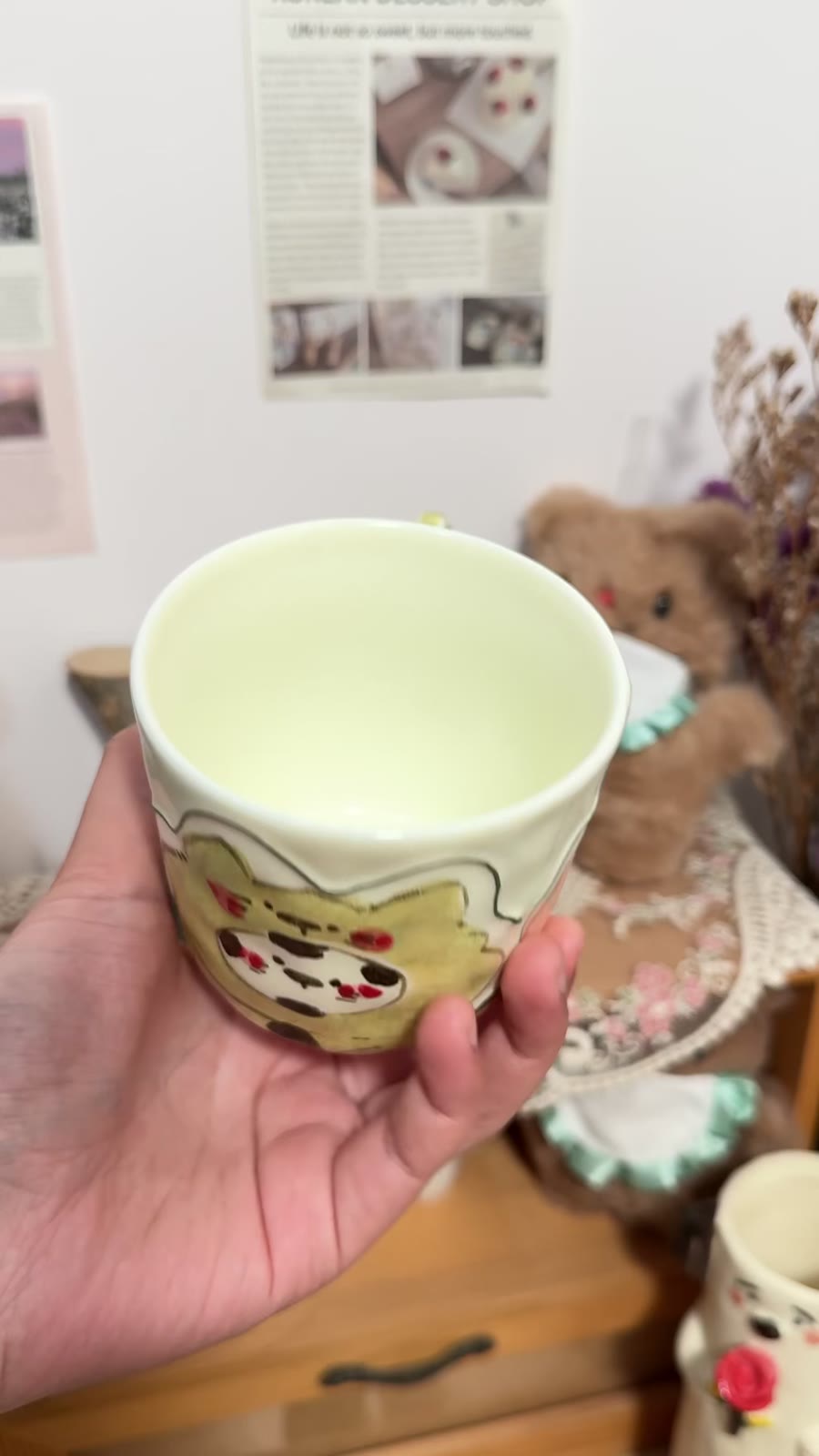Handmade Ceramic Coffee Cup 250ml