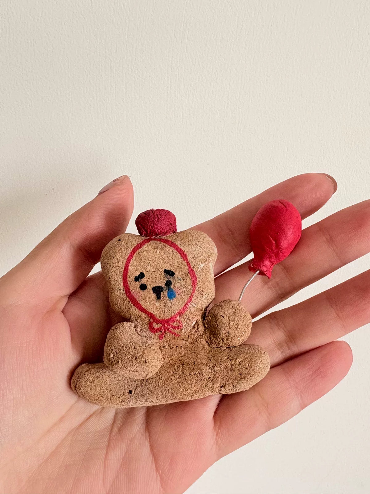 Handmade Bear Incense Holder and Mini Vase