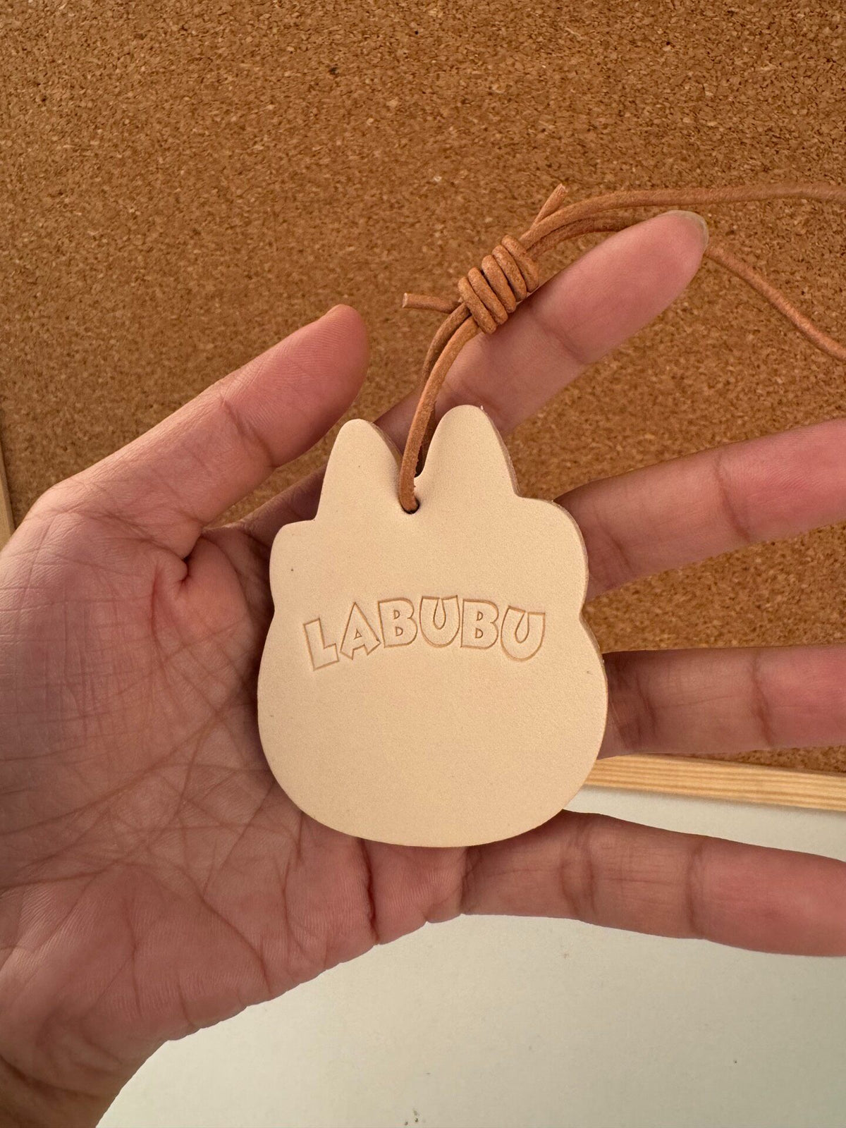 Labubu Leather Charm Bag Hanging Ornament