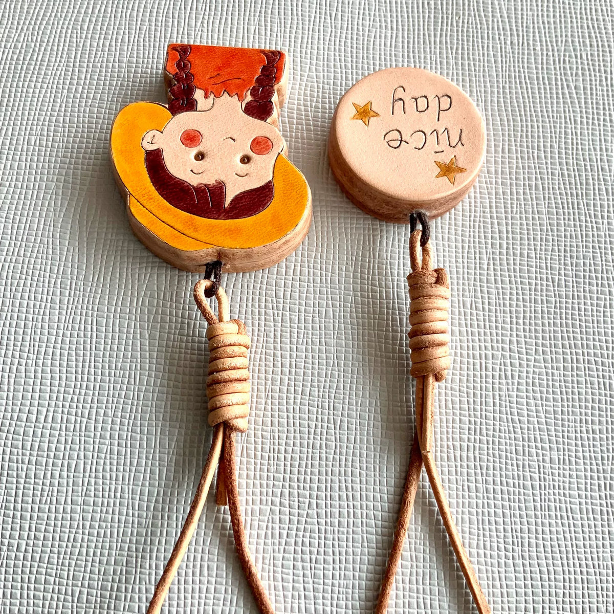 Set Charm in Pelle per Borse, Taccuini e Chiavi