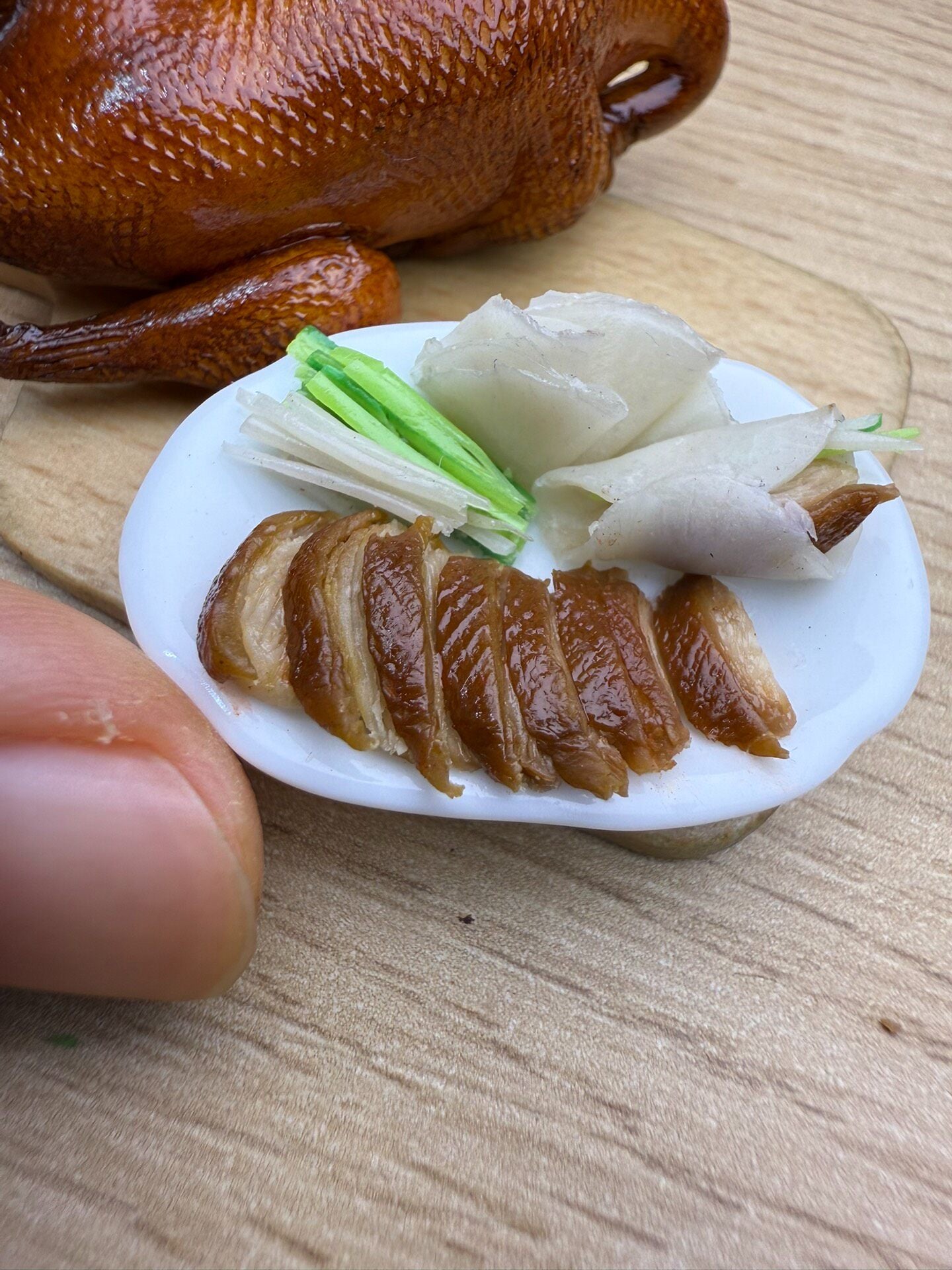 Miniature Peking Duck Meal Set for Dolls