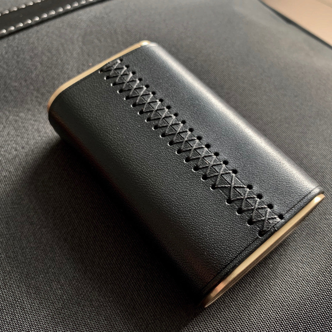 Handcrafted Leather Cigarette Case for 10 Thick Cigarettes