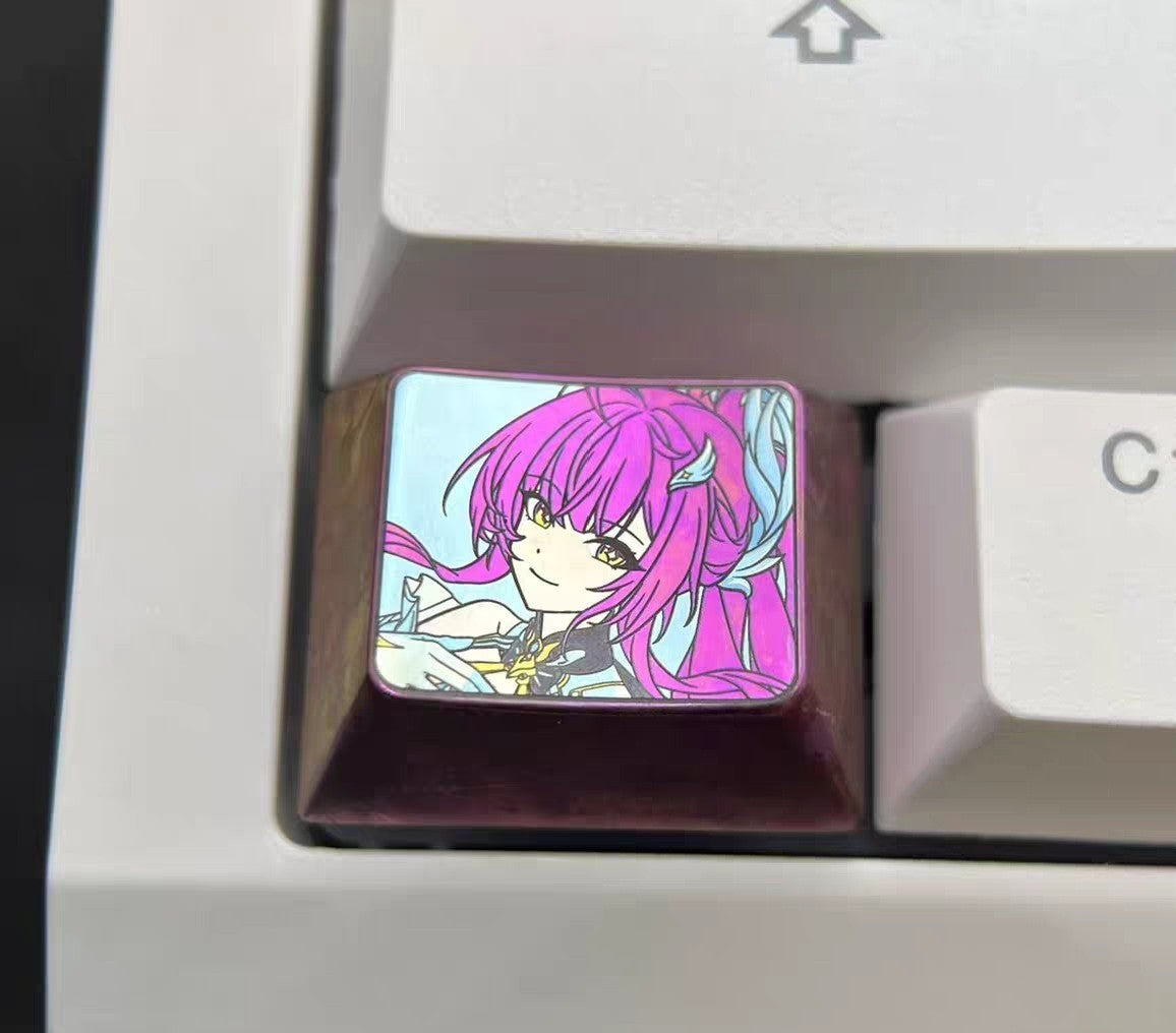 Titanium Alloy 1.25u Wuthering Waves Artisan Keycap
