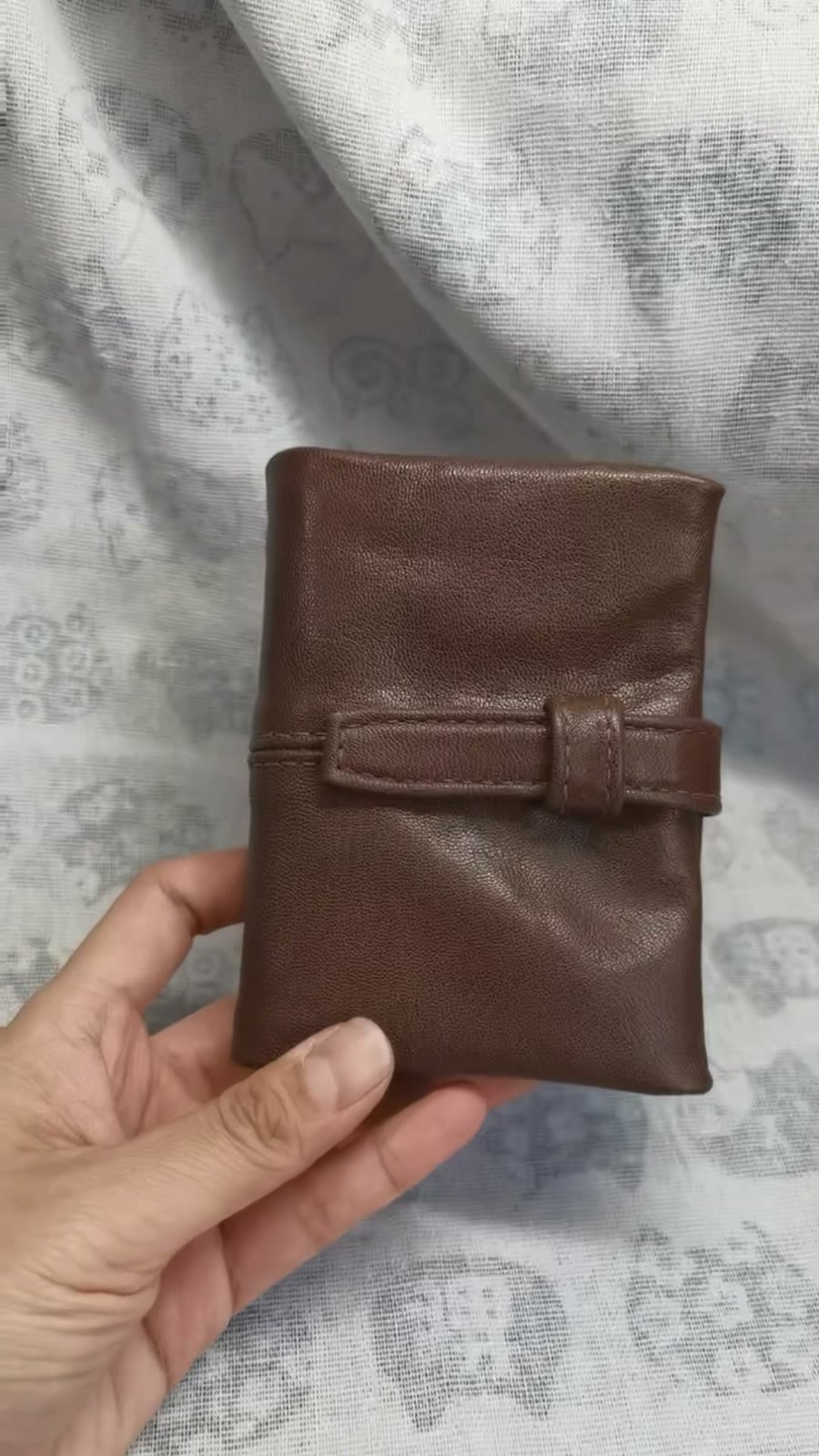 ハンドメイド ヤギ革 M5リングバインダーカバー