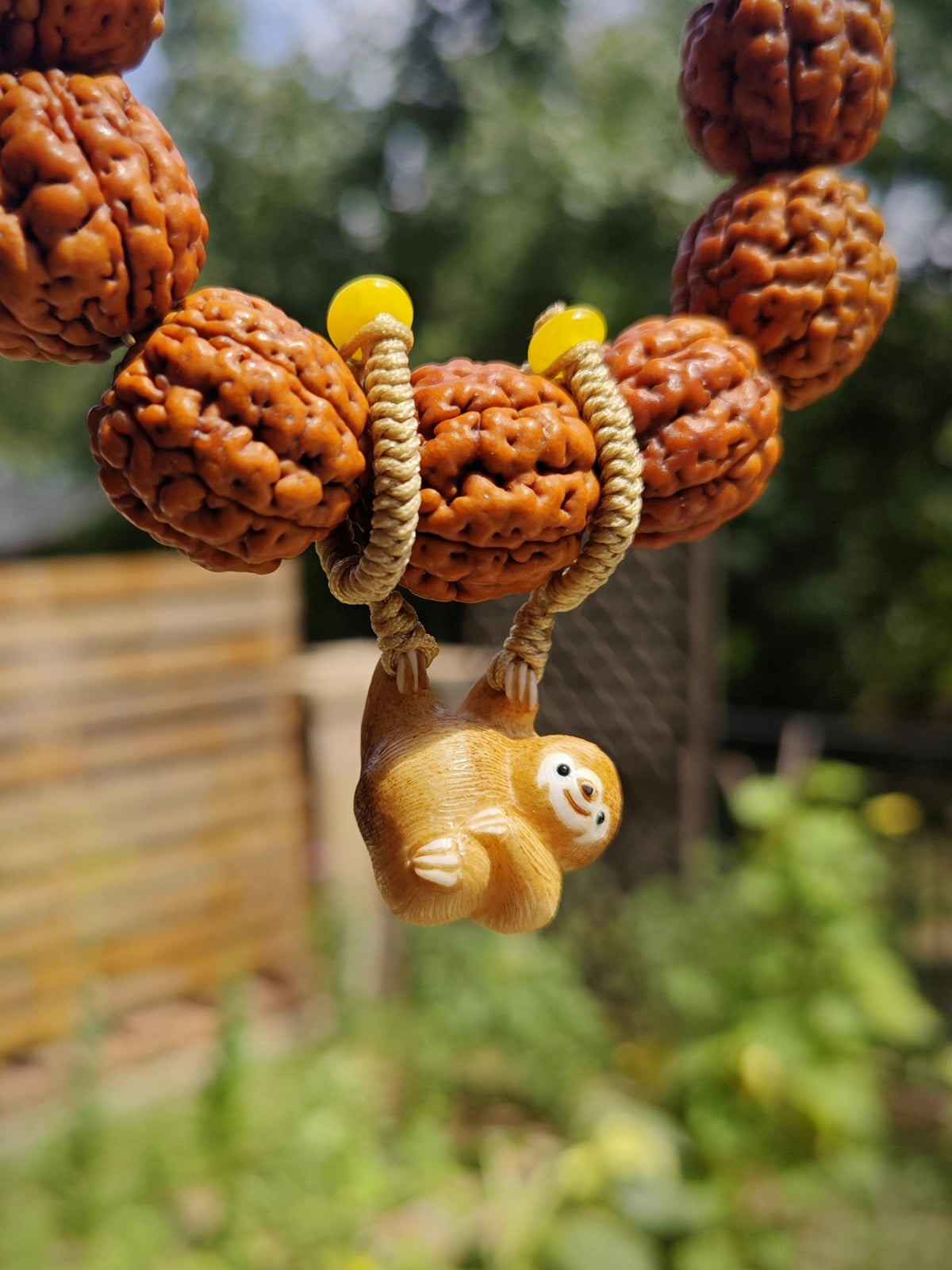 Antler Sloth Charm Bracelet Accessory