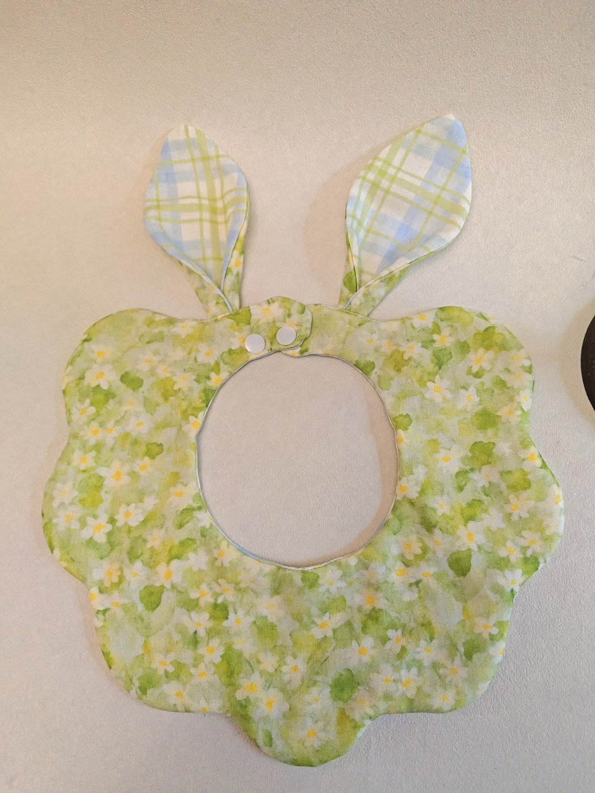 Handmade Cotton Gauze Bunny Ear Baby Bib