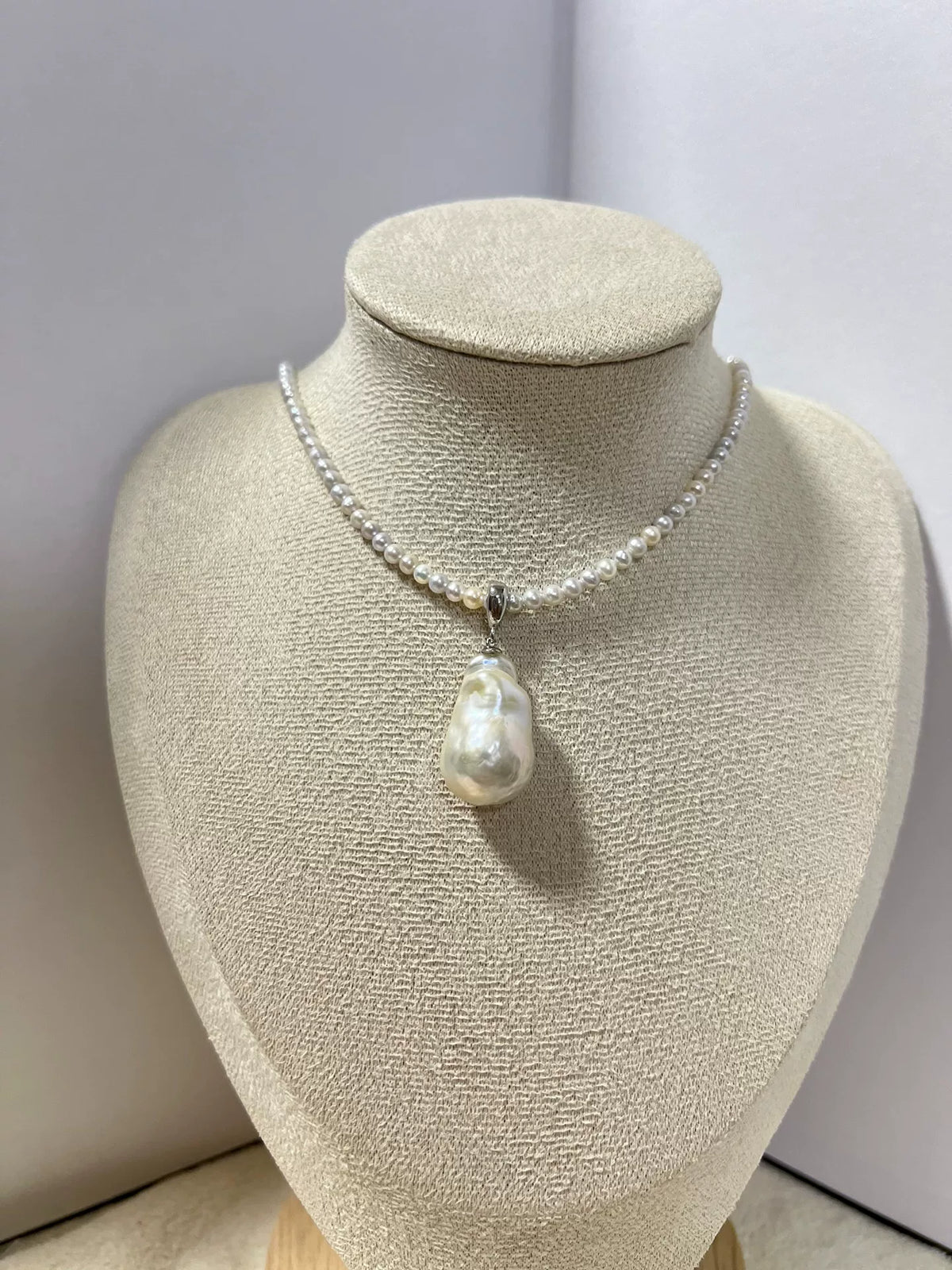 Altantaggio per pendente con perle da 3mm
