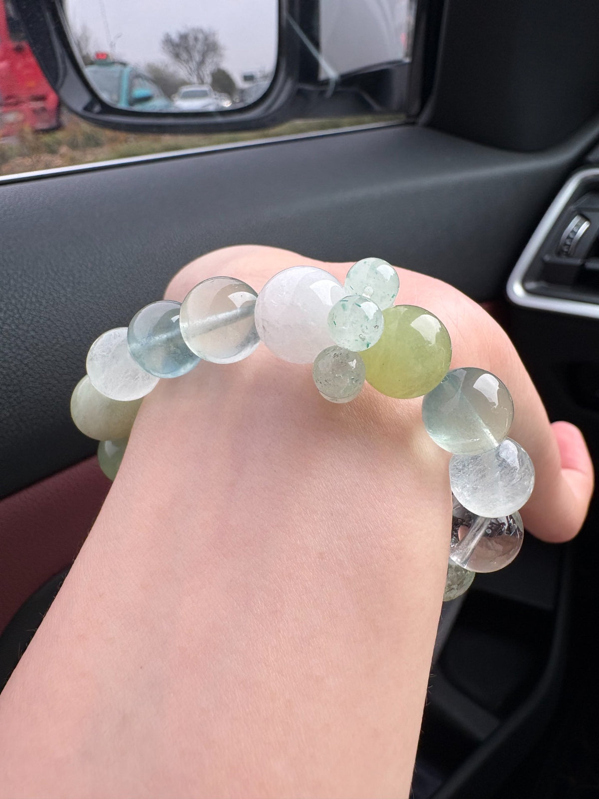 Green Gemstone Multi-Stone DIY Crystal Bracelet