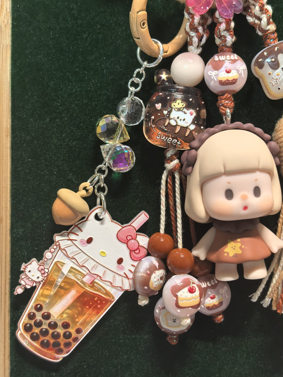 Princess Figurine Phone Charm Keychain