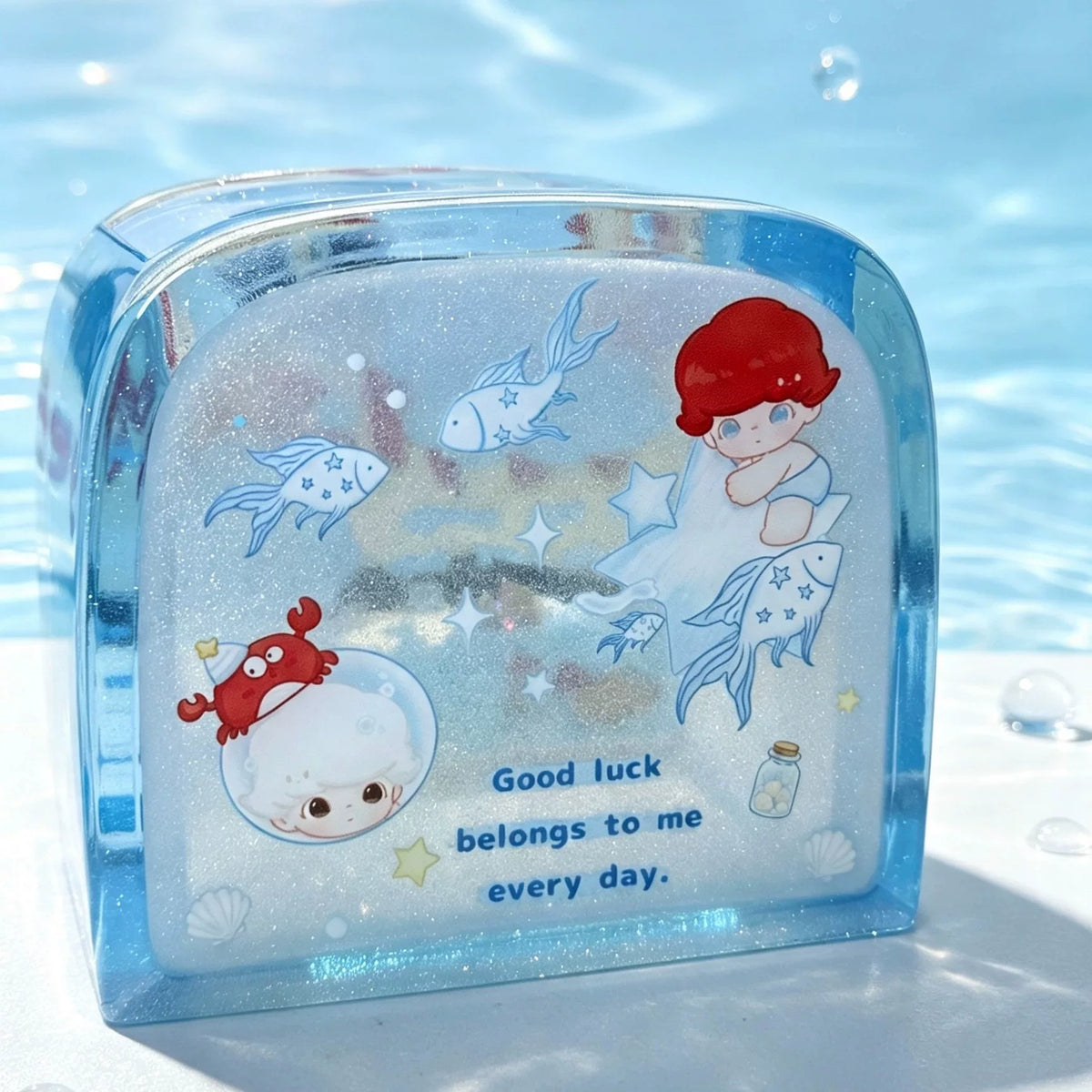 Oramento Bloco Shaker de Resina Aqua
