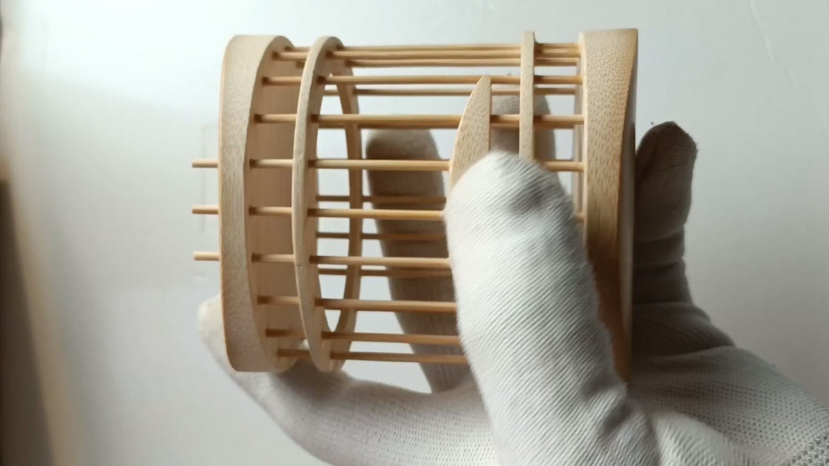 Large Oval Bamboo Katydid Cage