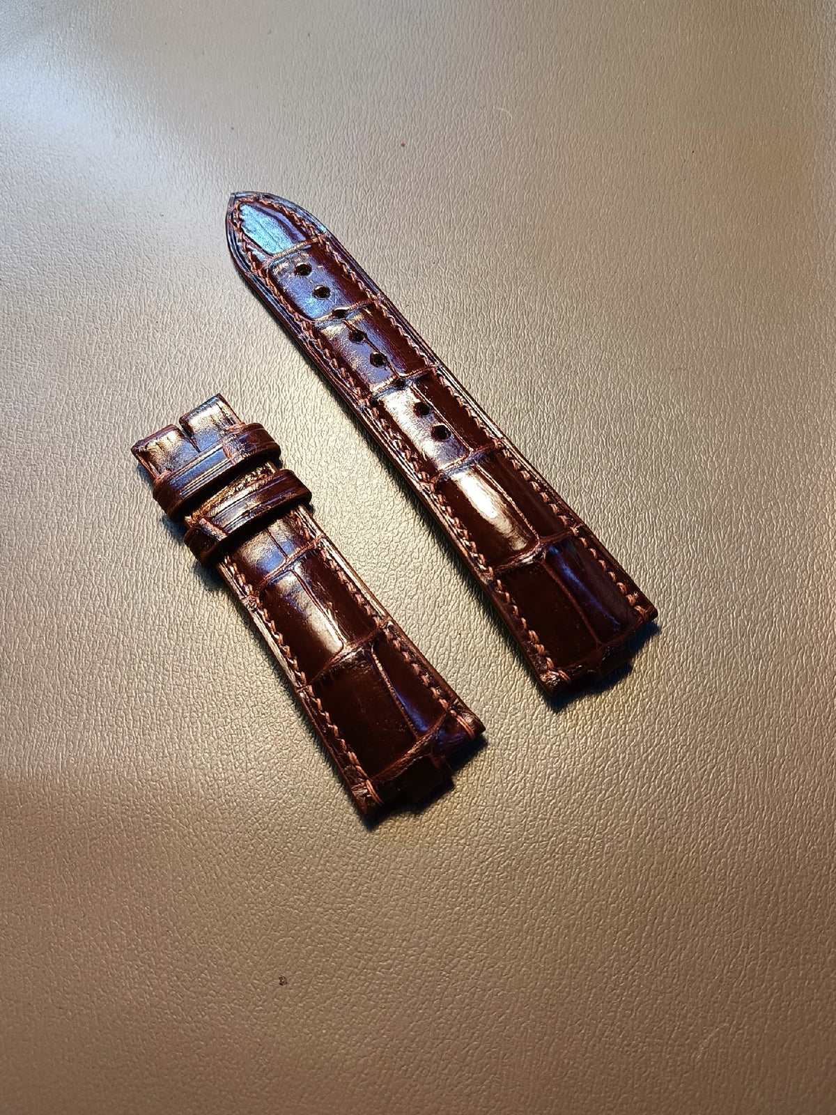 Vacheron Constantin Overseas Crocodile Leather Watch Strap