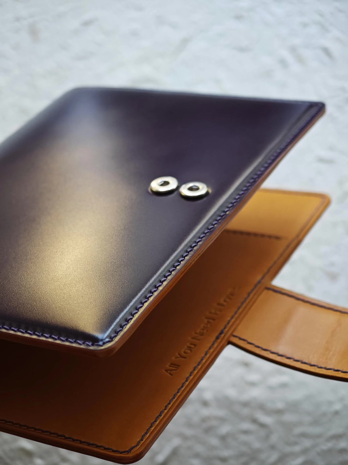 A6 Horsehide Leather Notebook Cover
