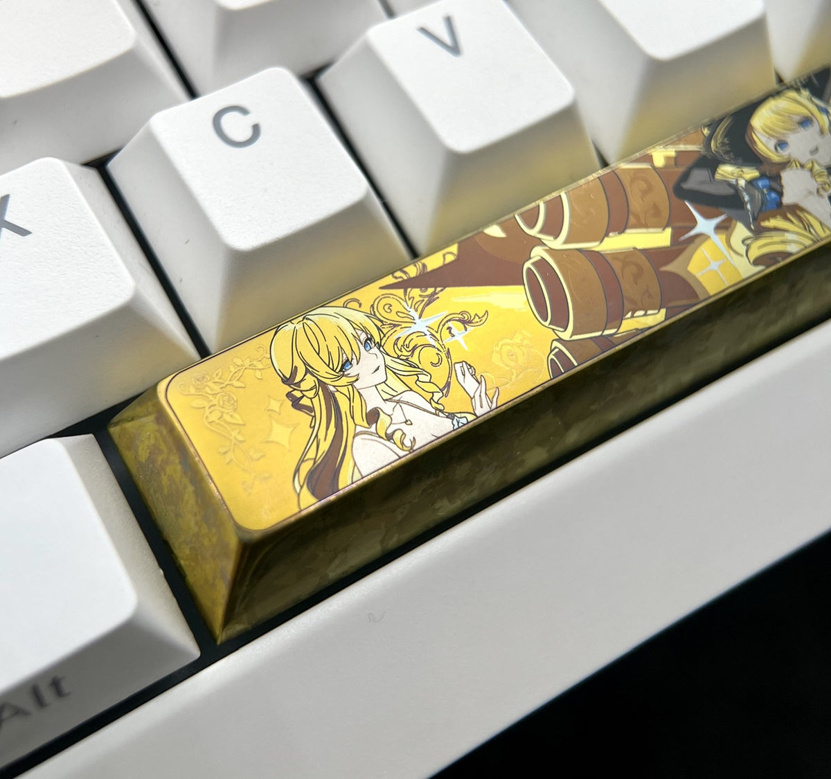 Titanium Alloy 6.25u Spacebar Keycap