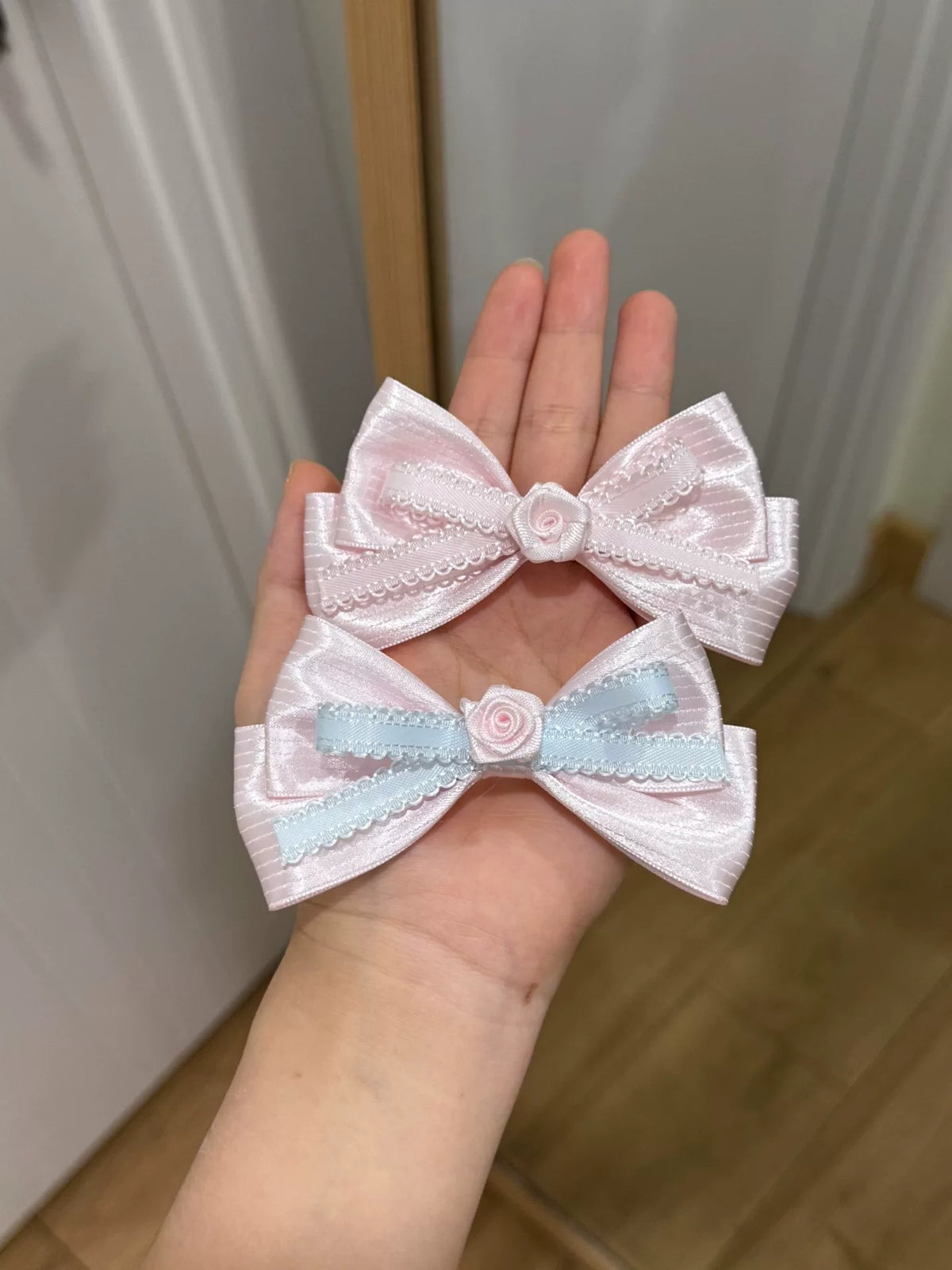 Handgemaakte Lolita Rose My Melody Haarband met ruches