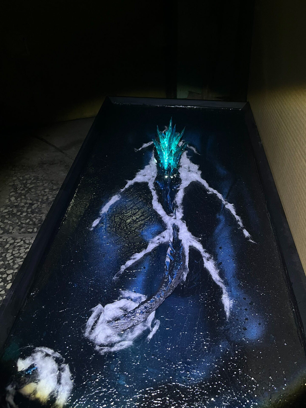 Godzilla Scene Wall Diorama 90cm