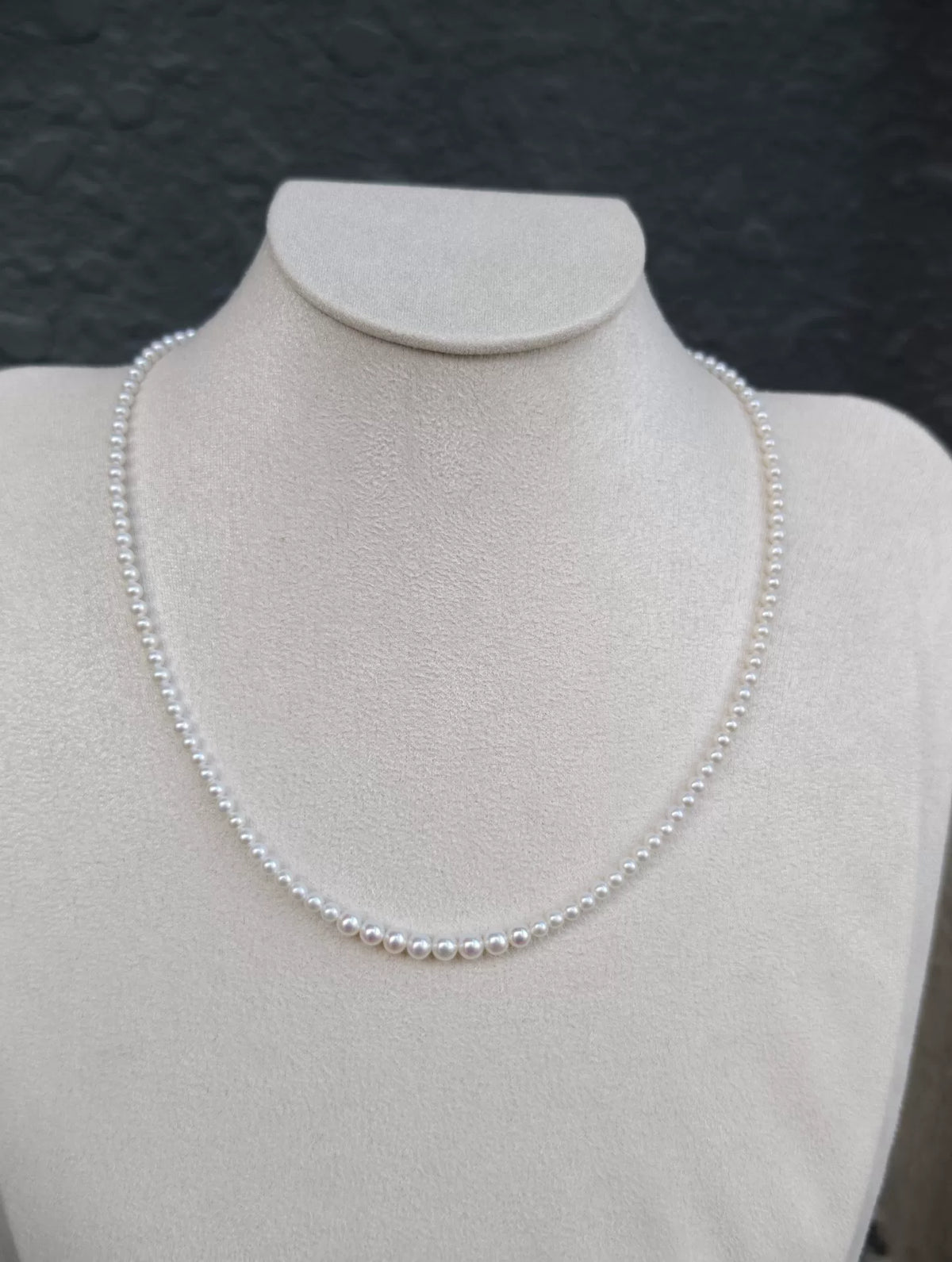 Natural Freshwater Baby Pearl Necklace