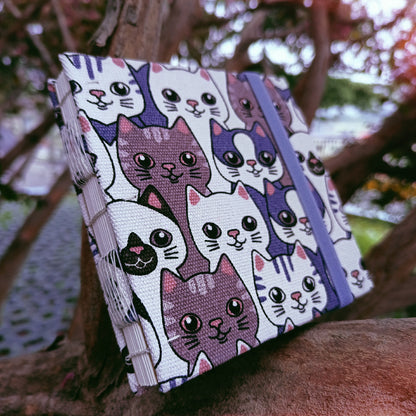 12cm Coptic Stitch Watercolor Sketchbook with 46 Pages of 300gsm Semi-Cotton Paper