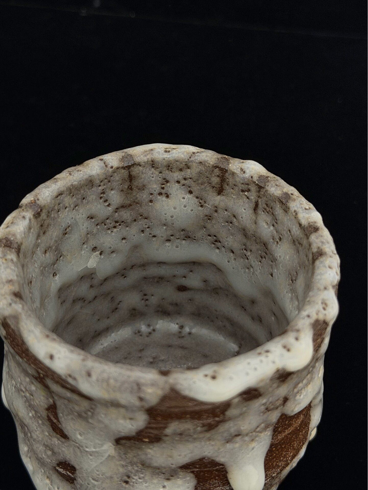 Ceramic Cup 120ml Flowing Glaze