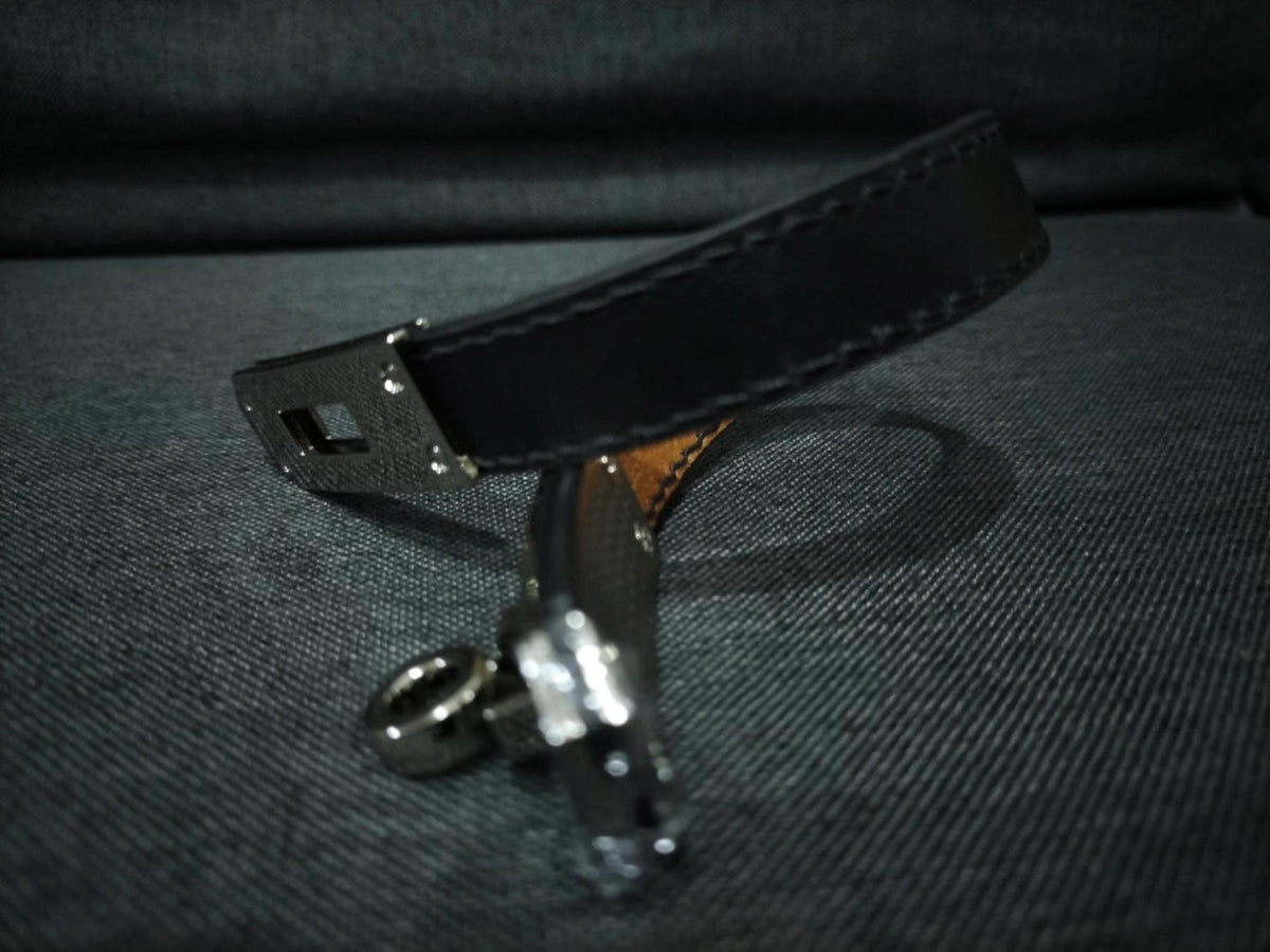 Handmade Leather Wristband Ankle Cuff