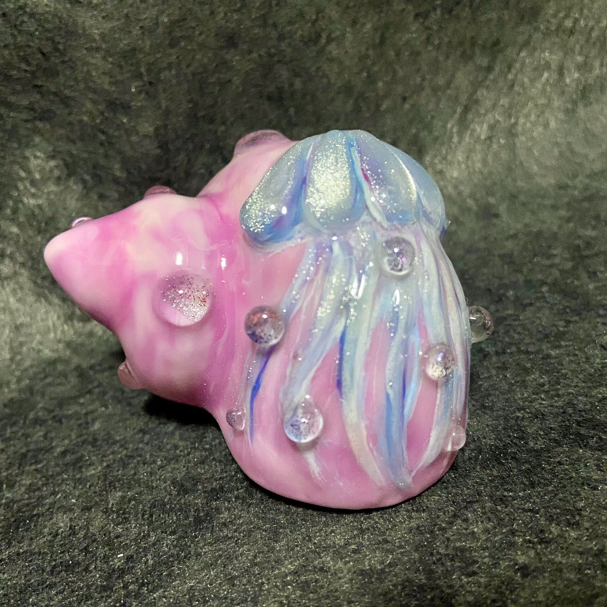 Hermit Crab Shell Jellyfish Relief 3D