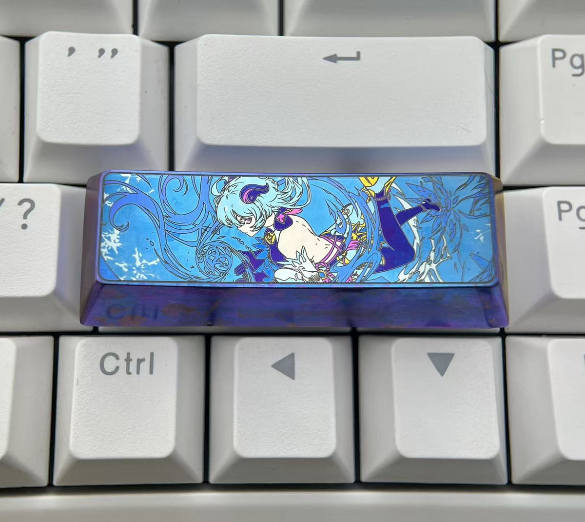 Genshin Impact Ganyu Titanium Alloy Keycap