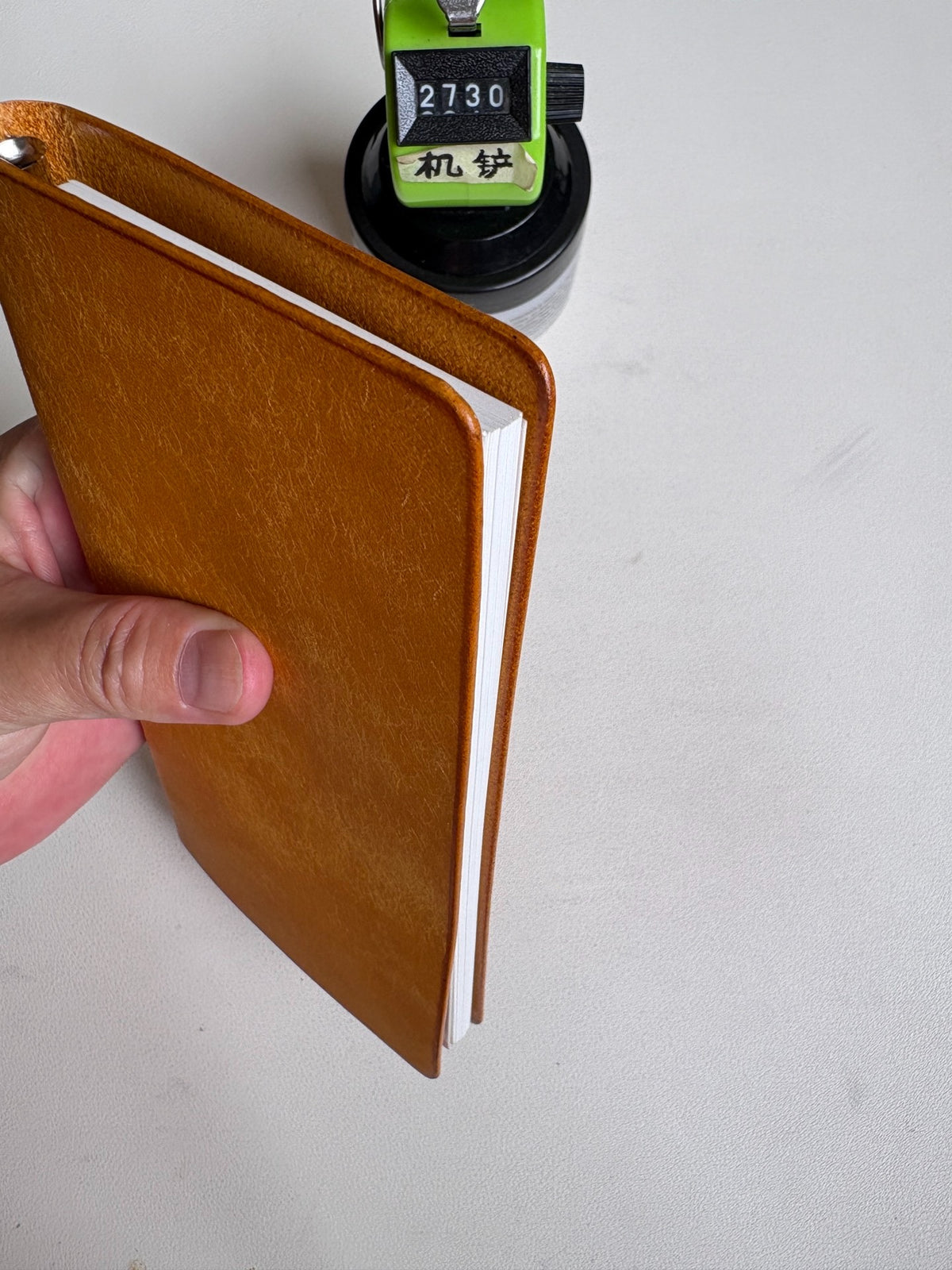 A6 Pueblo Leather Six Ring Loose Leaf Cover