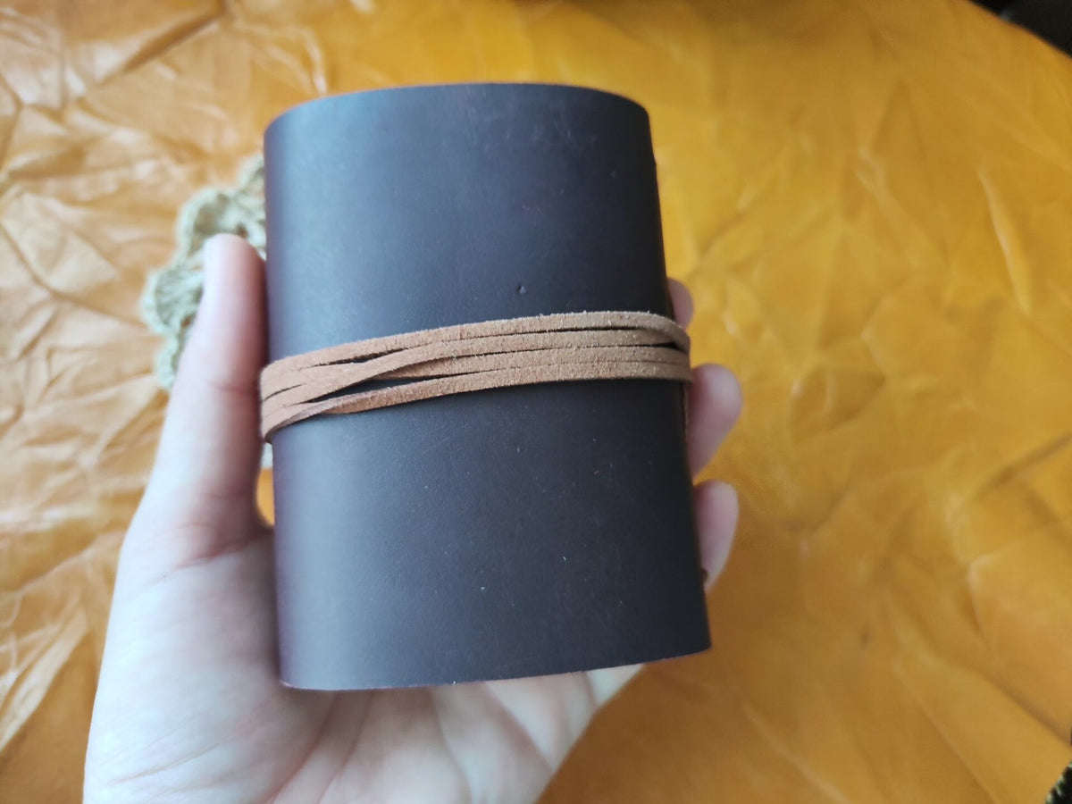 Deckled Edge Leather Journal 96 Sheets