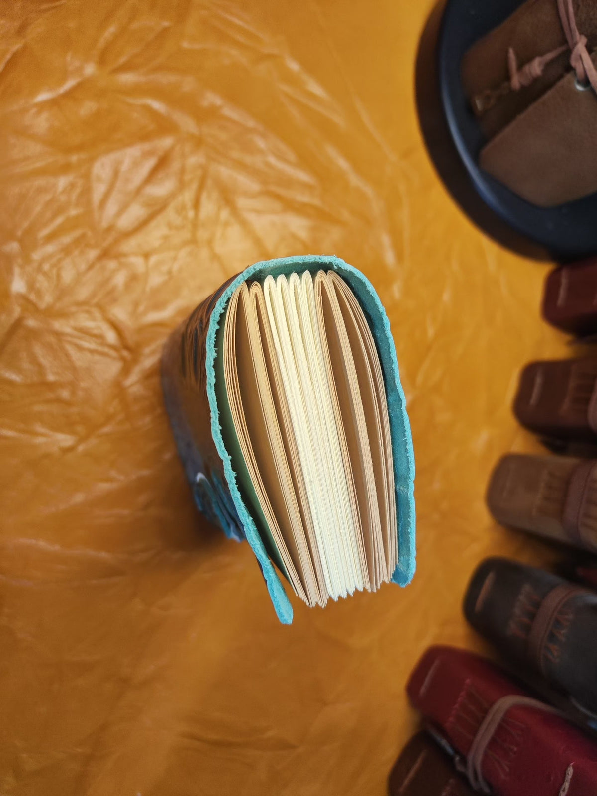 Crocodile Embossed Leather Notebook 192 Pages