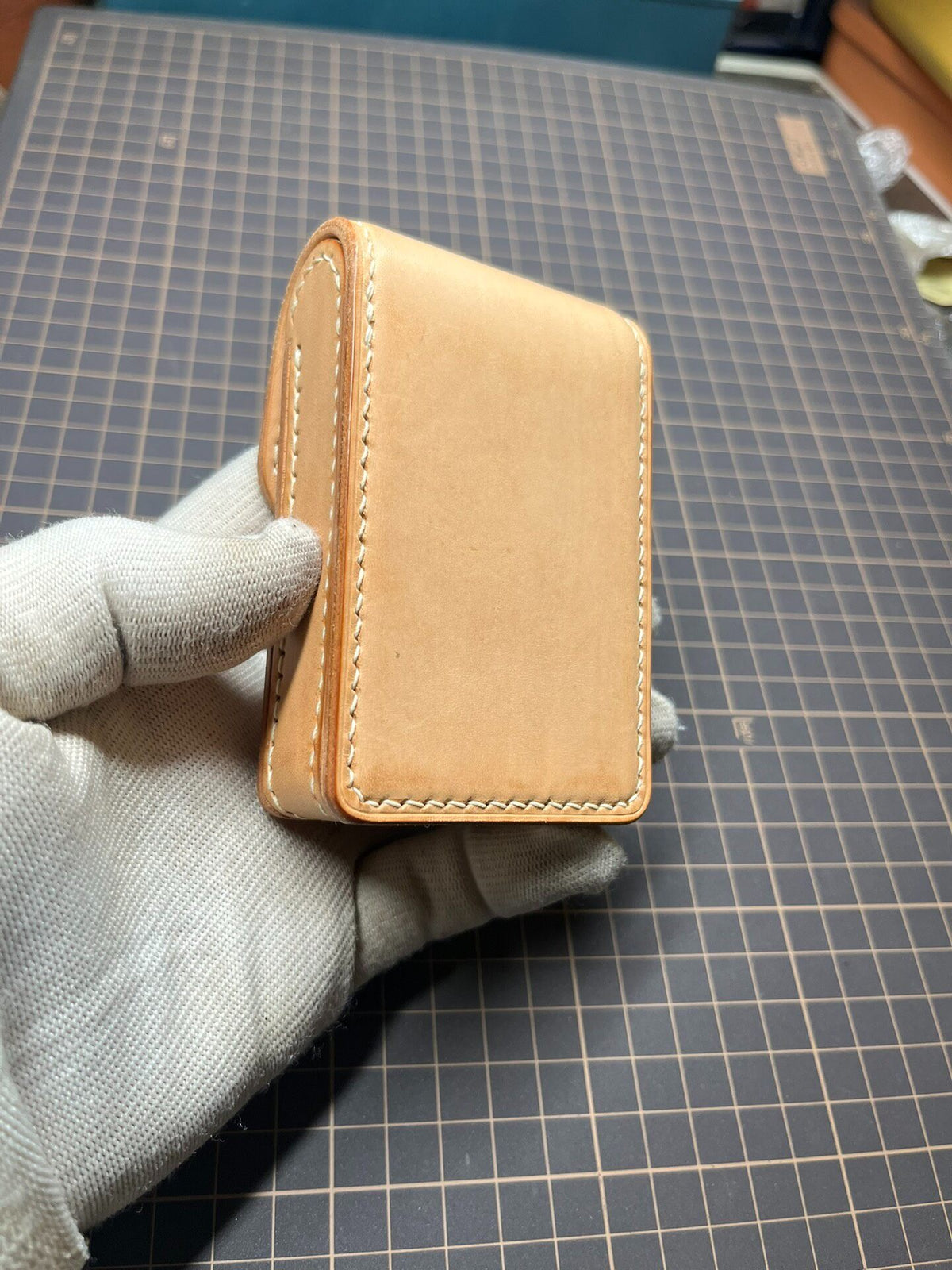 Vegetable Tanned Leather Cigarette Case