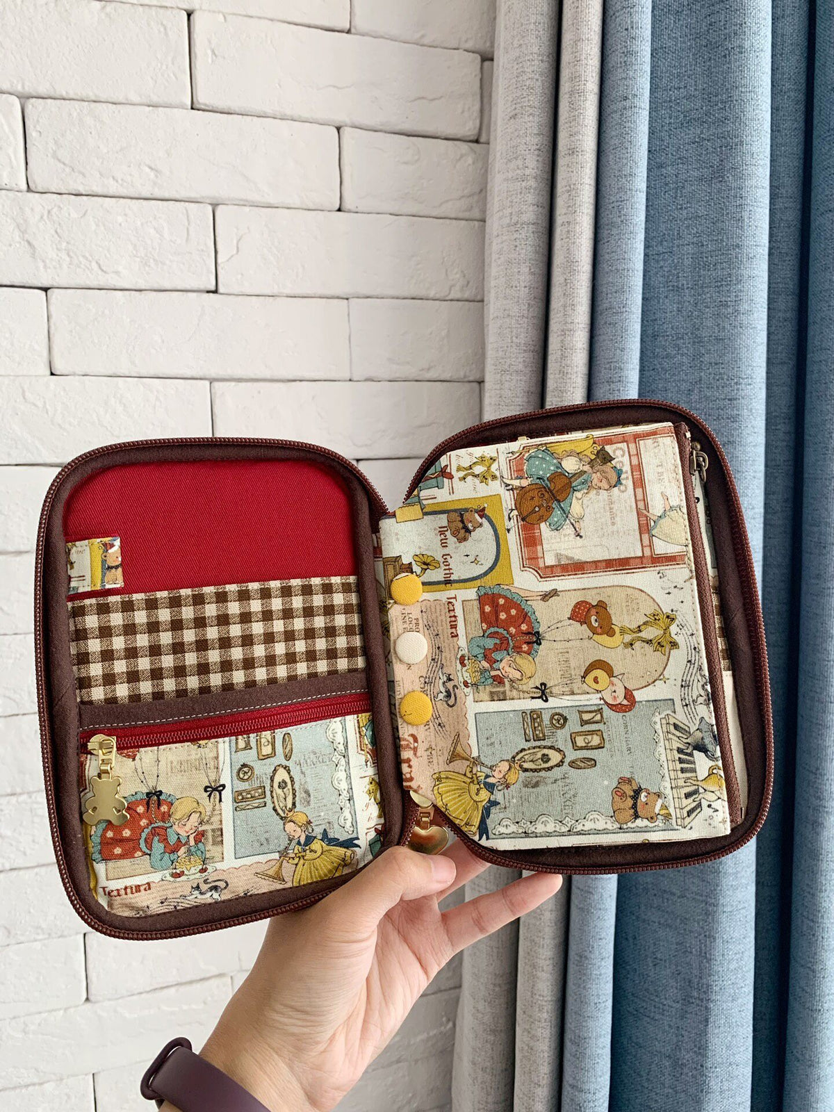 Zippered Organizer Case with Ring Binder