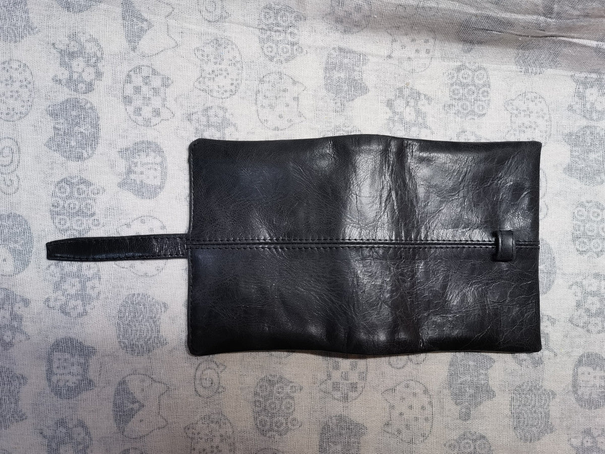 Handmade Oil Waxed Sheepskin A7 Binder