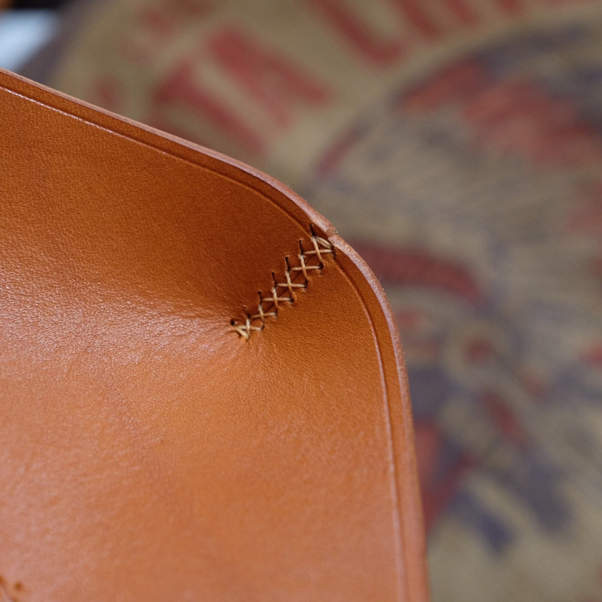 Honey Tochigi Leather Valet Tray