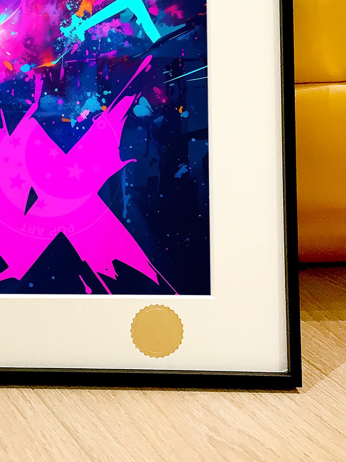 Framed Jinx Pikachu Art Print A3