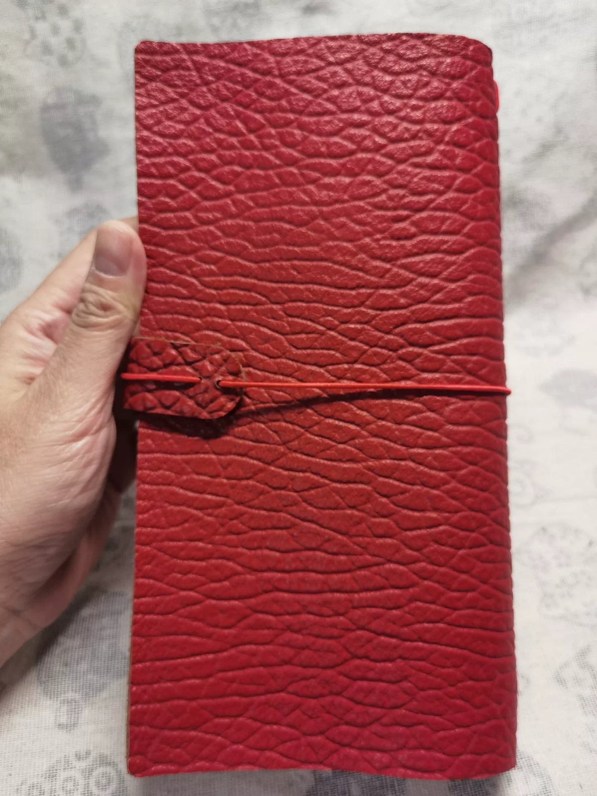 Funda de Cuero Rojo para Traveler's Notebook