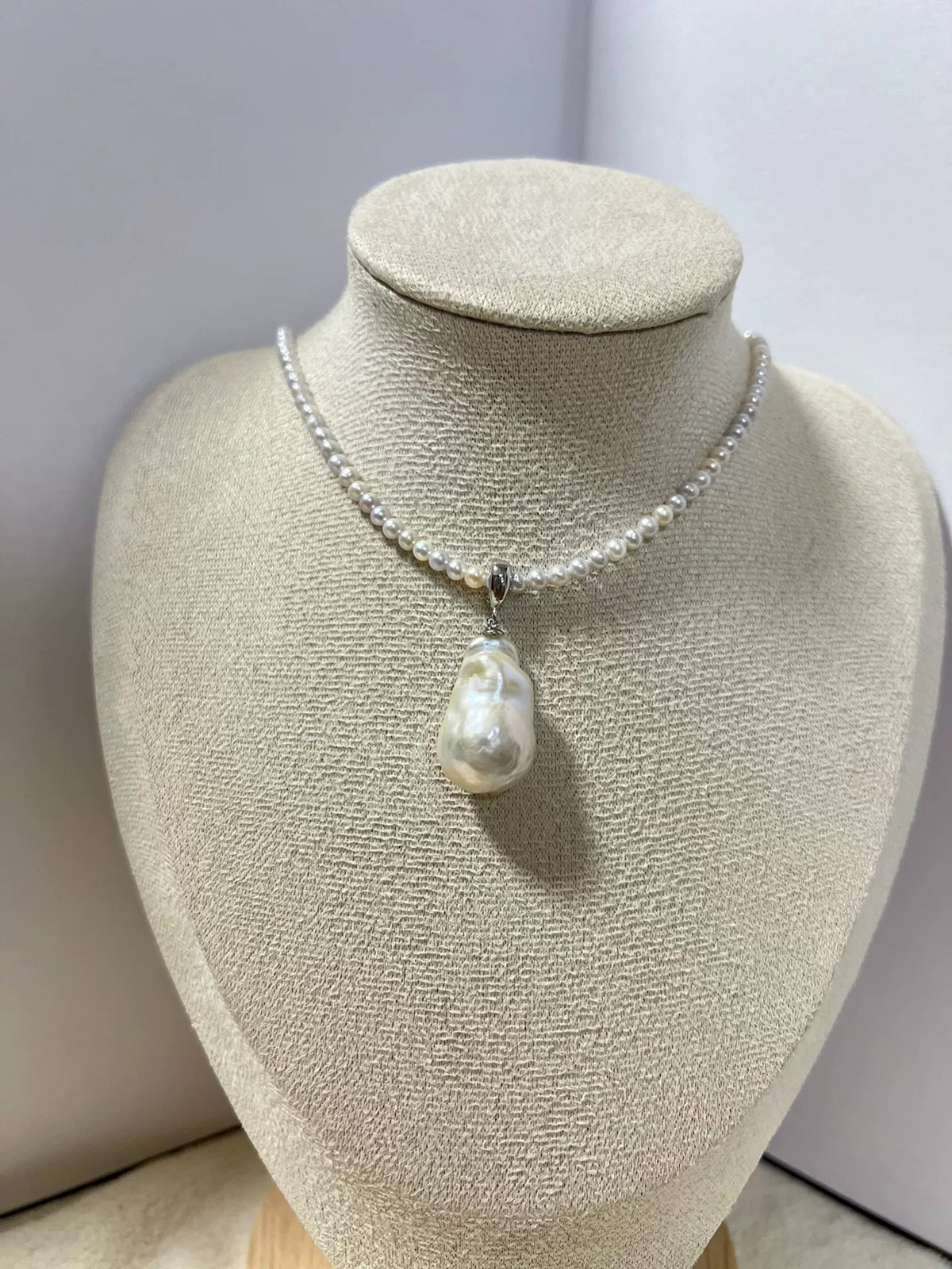 Altantaggio per pendente con perle da 3mm