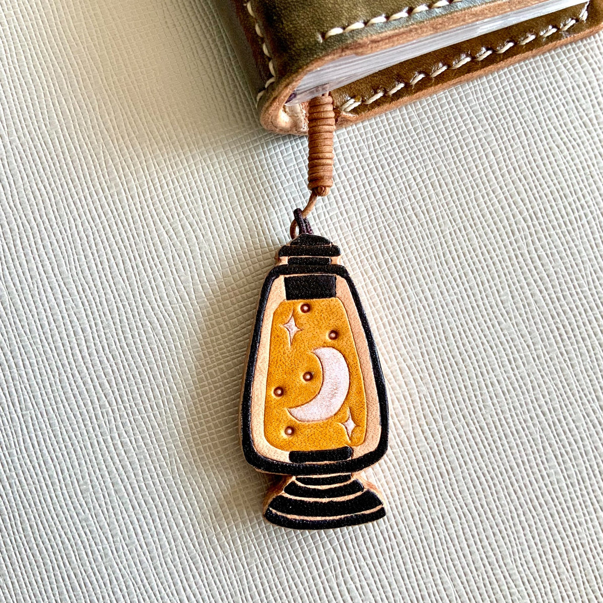 Hand Carved Leather Charms Italian Cowhide